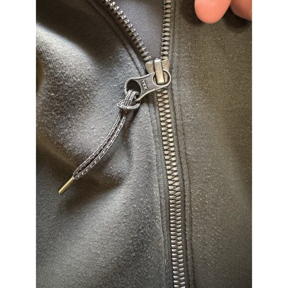 Spanx AirEssential Pullover Women Size XS Green Half Zip Sweatshirt Comfy Preppy - Picture 8 of 12